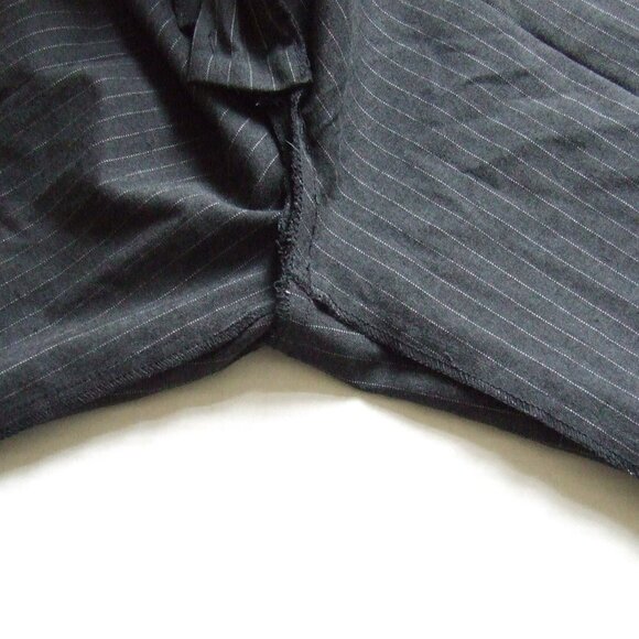 Le Redoute pants pinstripe vintage NWT new old stock grey white plus size 14 - Picture 11 of 11